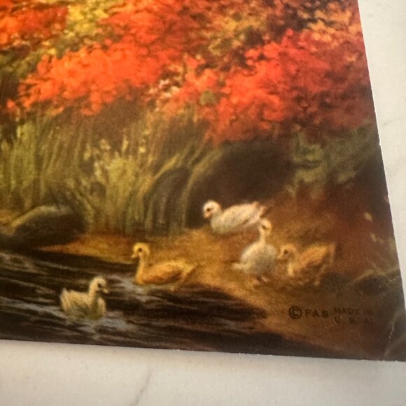 Vintage Calendar Art Print "Glorious Sunset" - Picture 3 of 4